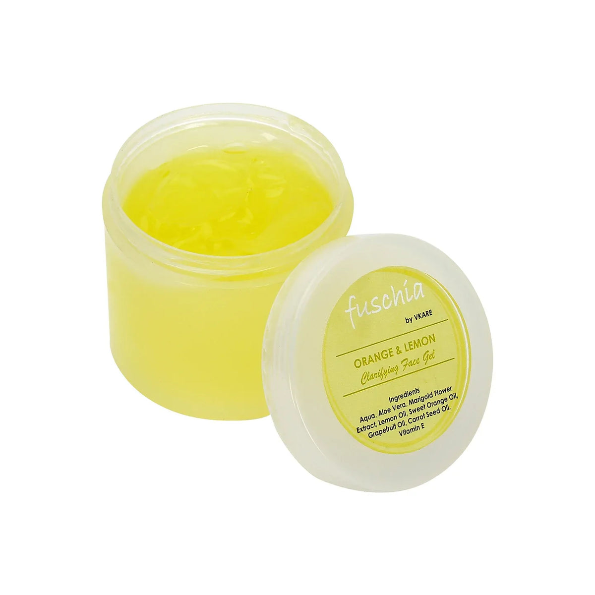 Fuschia Clarifying Face Gel - Orange & Lemon - 100g - Orgoshops