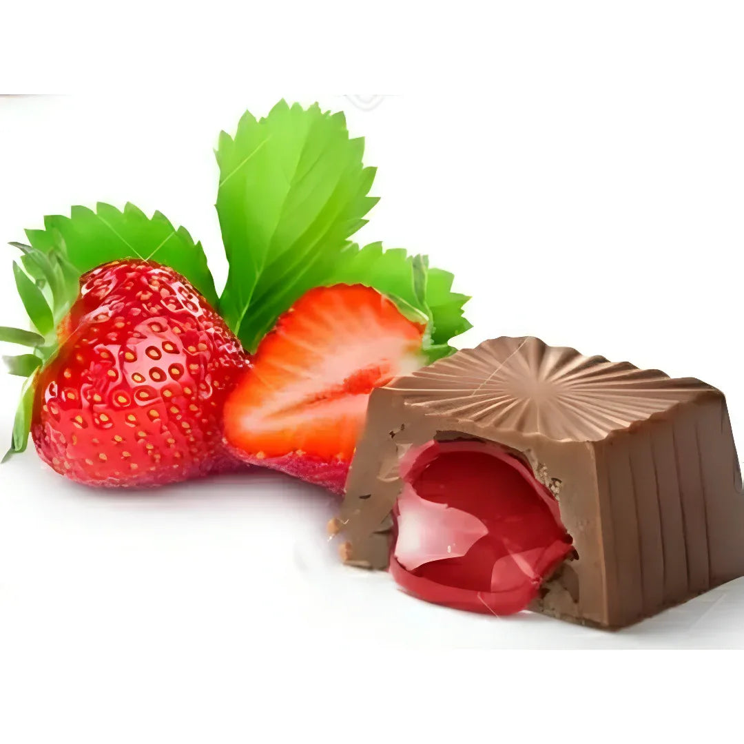 Amrutha Exports Fruit Filling Chocolate Strawberry - Orgoshops