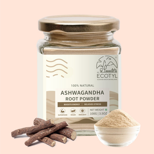 Ecotyl Ashwagandha Root Powder | Energy Booster  - 100g