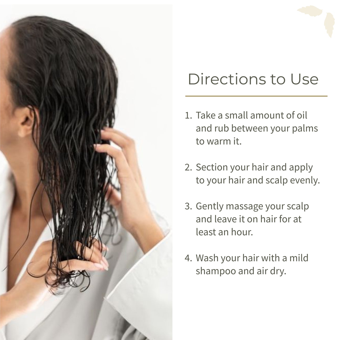 Ecotyl Ayurvedic Hair Oil | Infused with 10+ Herbs | For Hair Fall Control & Hair Growth  - 100ml