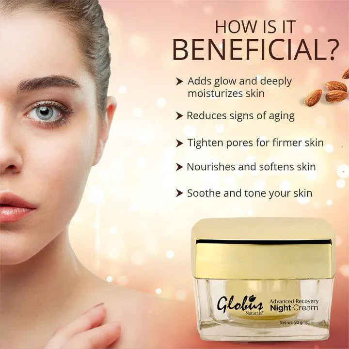 Advanced Recovery Night Cream 50gms - Orgoshops