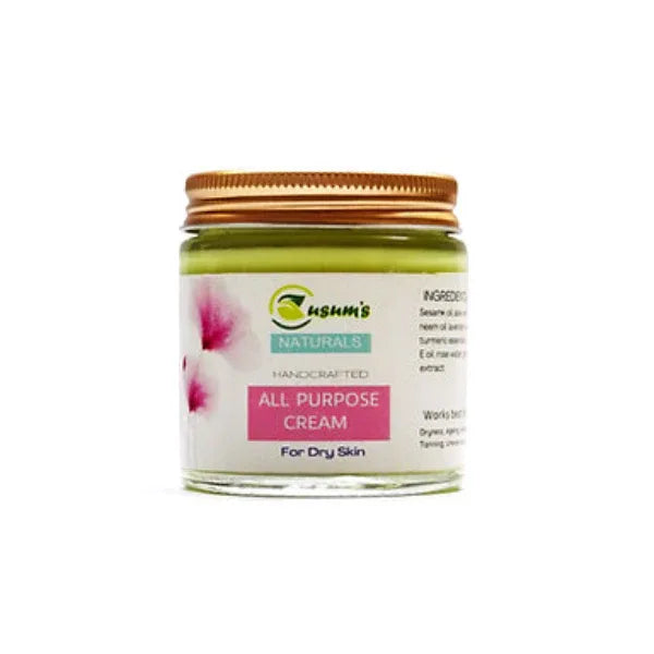 Kusum Naturals All Purpose Cream For Dry Skin - 100g - Orgoshops