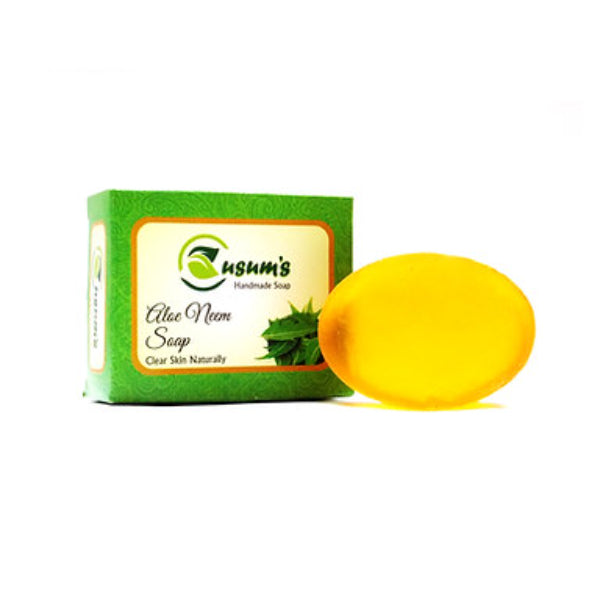 Kusum’s Naturals Aloe Neem Soap - 68g x 3