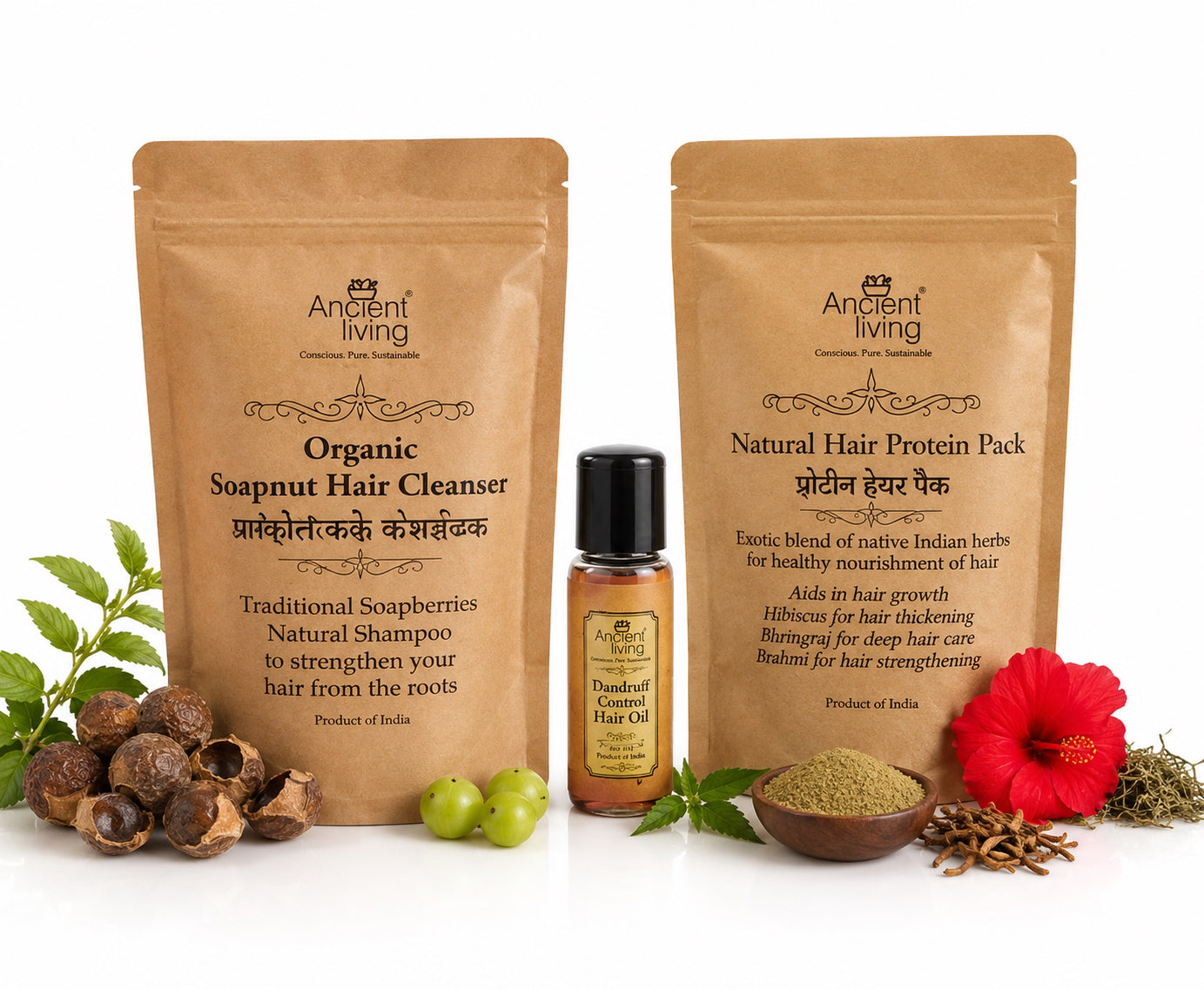 Anciant living Dandruff Combo Pack