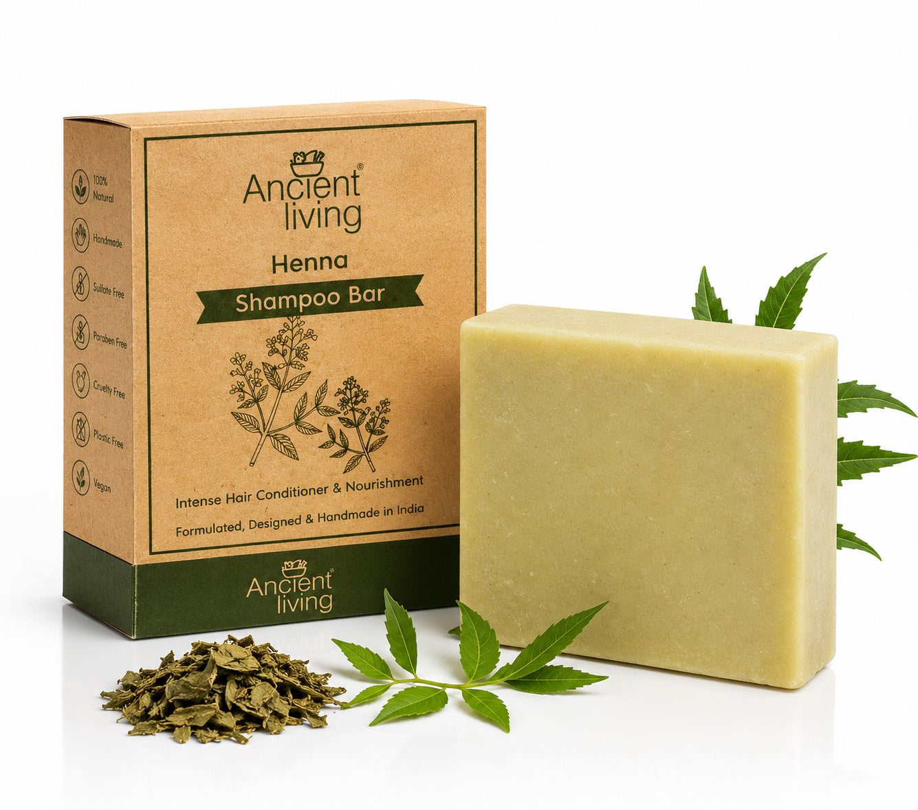 Ancient Living Henna Shampoo Bar