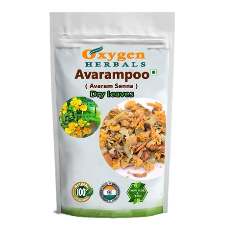 Oxygen Herbals Avarampoo Dry Leaves ( 130gm )