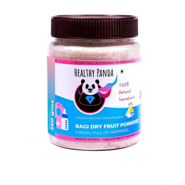 Healthy Panda : Ragi Dry Fruit Porridge / Cereal Mix - Orgoshops