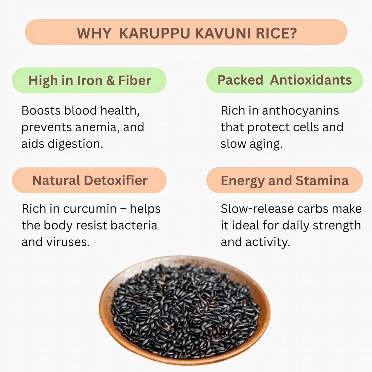 Benefits of Karupu Kavuni Rice