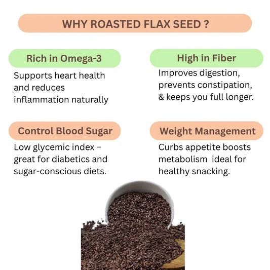 Benefits of Roasted Flax Seed