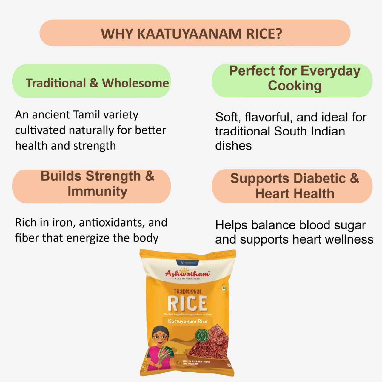 Benefits of kattuyaanam rice
