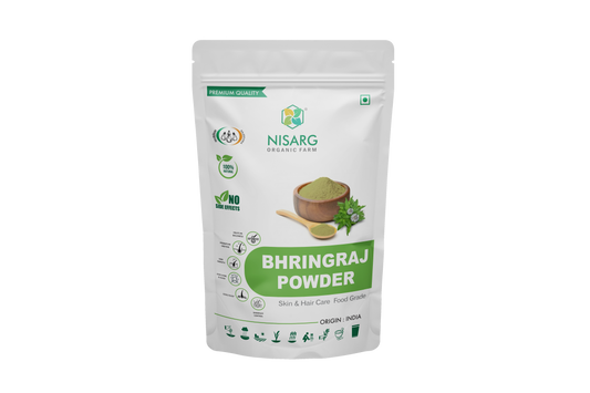 Nisarg Organic Farm Bhringraj Leaf Powder