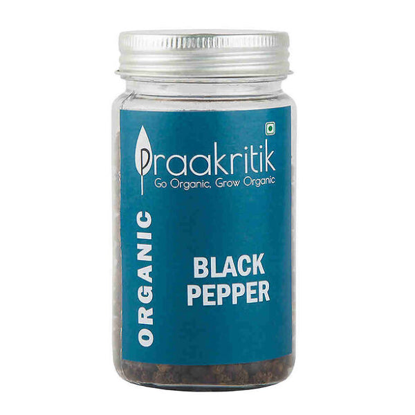 Praakritik Organic Black Pepper Whole-100g