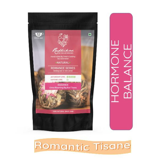 Radiance China Blooming Big Bud Tisane | Cold & Hot Brew | Makes 25 Cups