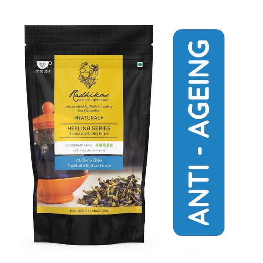 Anti-Ageing Thai Butterfly Blue Tisane | Natural Teas | Makes 25 Cups