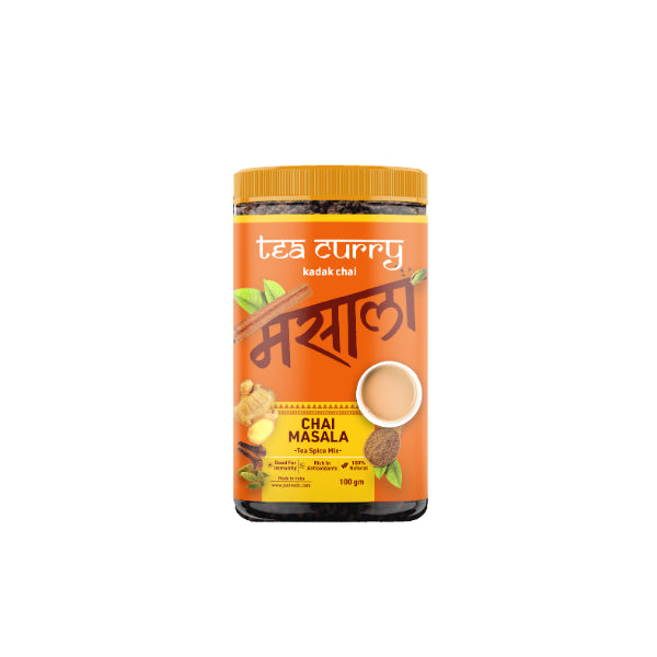 Teacurry Chai Masala – Chai Masala For Immunity, Cold And Body Pain-100g