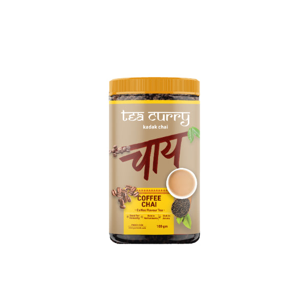 Teacurry Coffee Chai – Coffee Chai For Energy, Immunity and Heart Health-100g