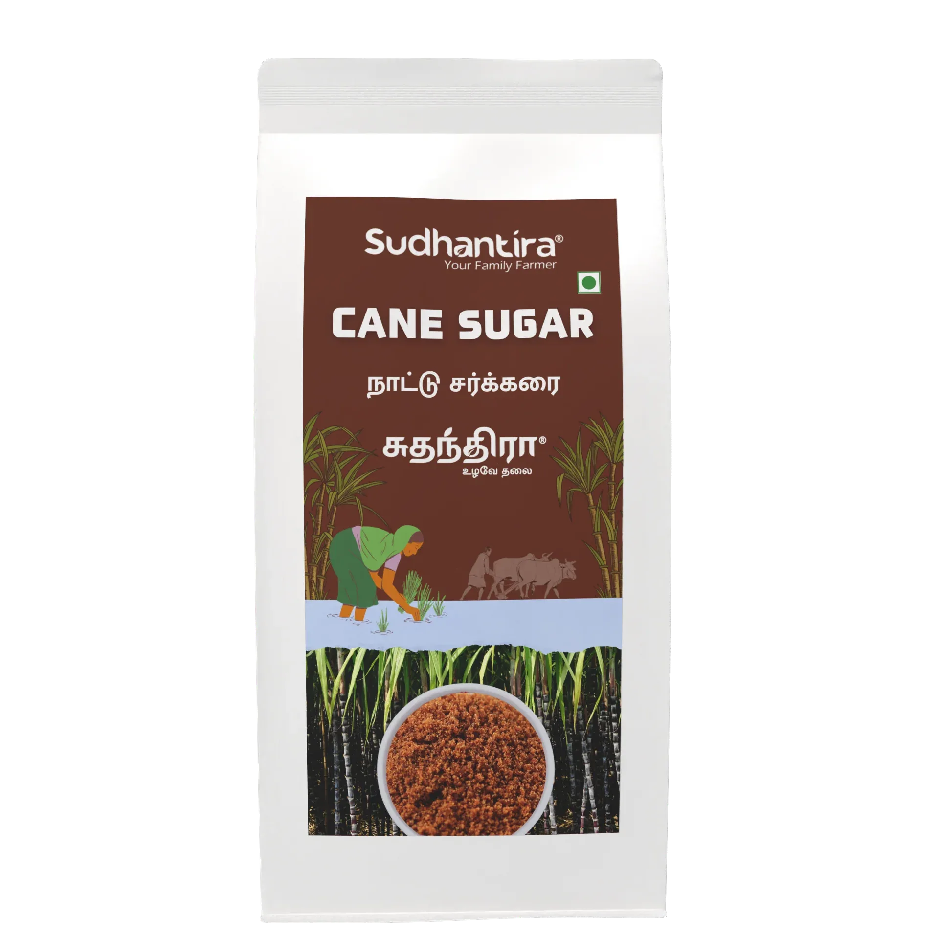 Sudhantira Nattu Sarkarai - 1kg - Orgoshops
