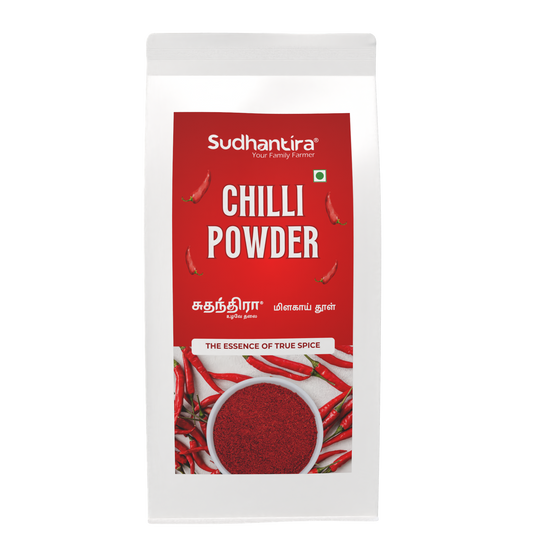 Sudhantira Organic Chilli Powder  - 500g