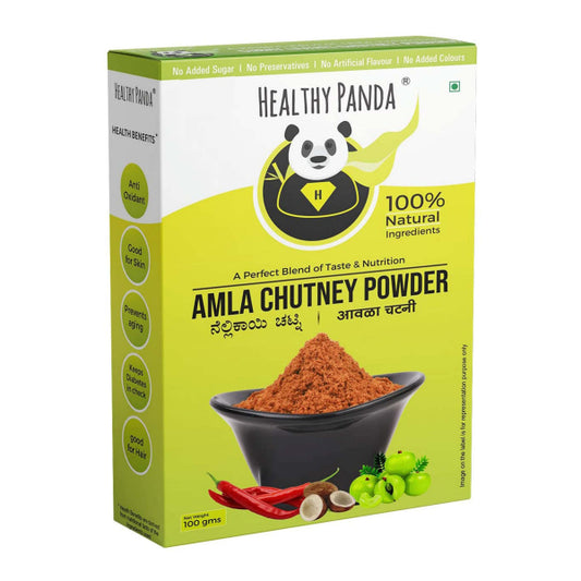 Healthy Panda Amla Chutney Powder - 300 g (100g Pack of 3)