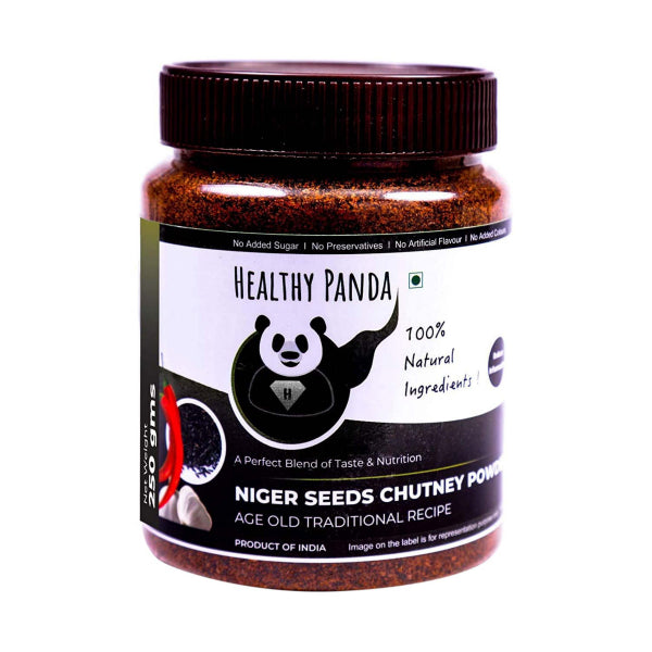 Healthy Panda Niger Seed Chutney Powder - 250 g (125g Pack of 2)