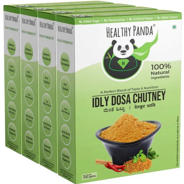 Healthy Panda : Idli Dosa Chutney – 200 g (Pack of 2) - Orgoshops