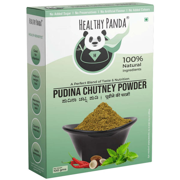 Combo Pack Of Moringa and Pudina Chutney Powder - 400 g (100g Pack of 4)