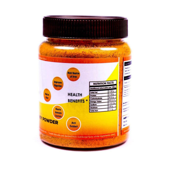 Healthy Panda Roasted Gram Chutney Powder - 250 g (125g Pack of 2)