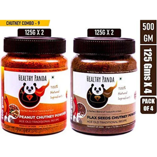 Combo Pack of Flax seed and Peanut Chutney Powder –