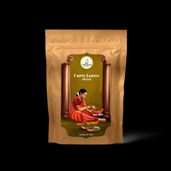 Curry leaves podi jar