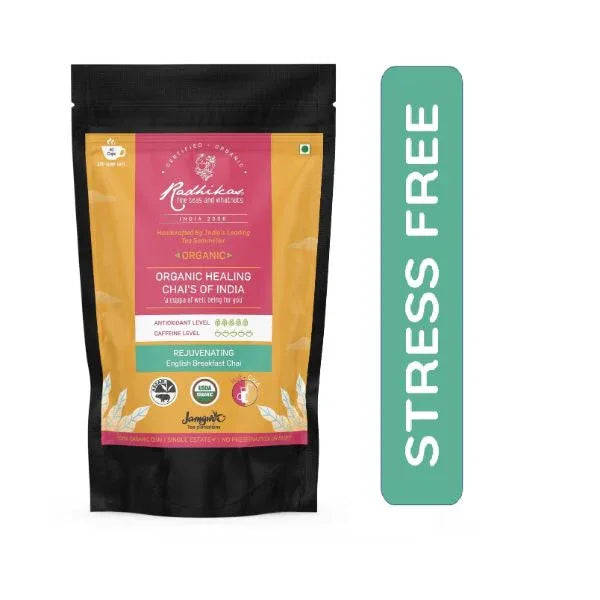 Rejuvenating English Breakfast Chai | Cold & Hot Brew | (100 gm) Makes 40 Cups - Orgoshops