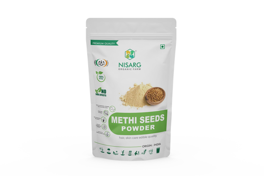 Nisarg Organic Farm Fenugreek/ Methi Seeds Powder