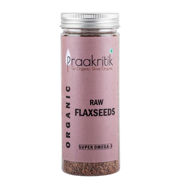 Praakritik Organic Raw Flaxseeds-400g