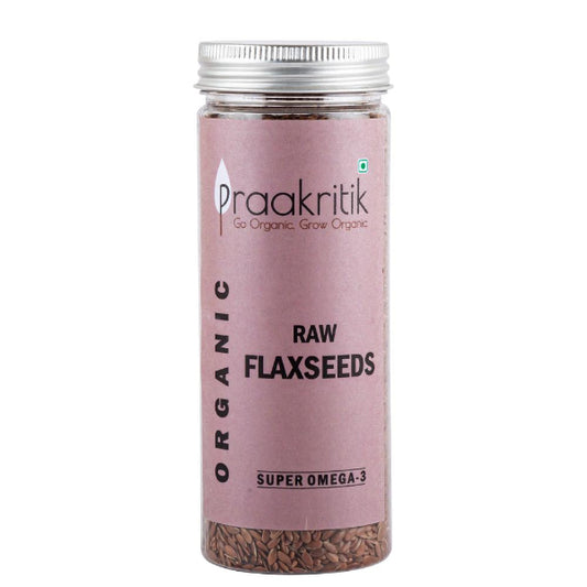 Praakritik Organic Raw Flaxseeds-400g