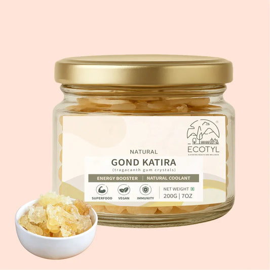 Ecotyl Gond Katira | Natural Cooling Gum | Supports Digestion - 200g - Orgoshops