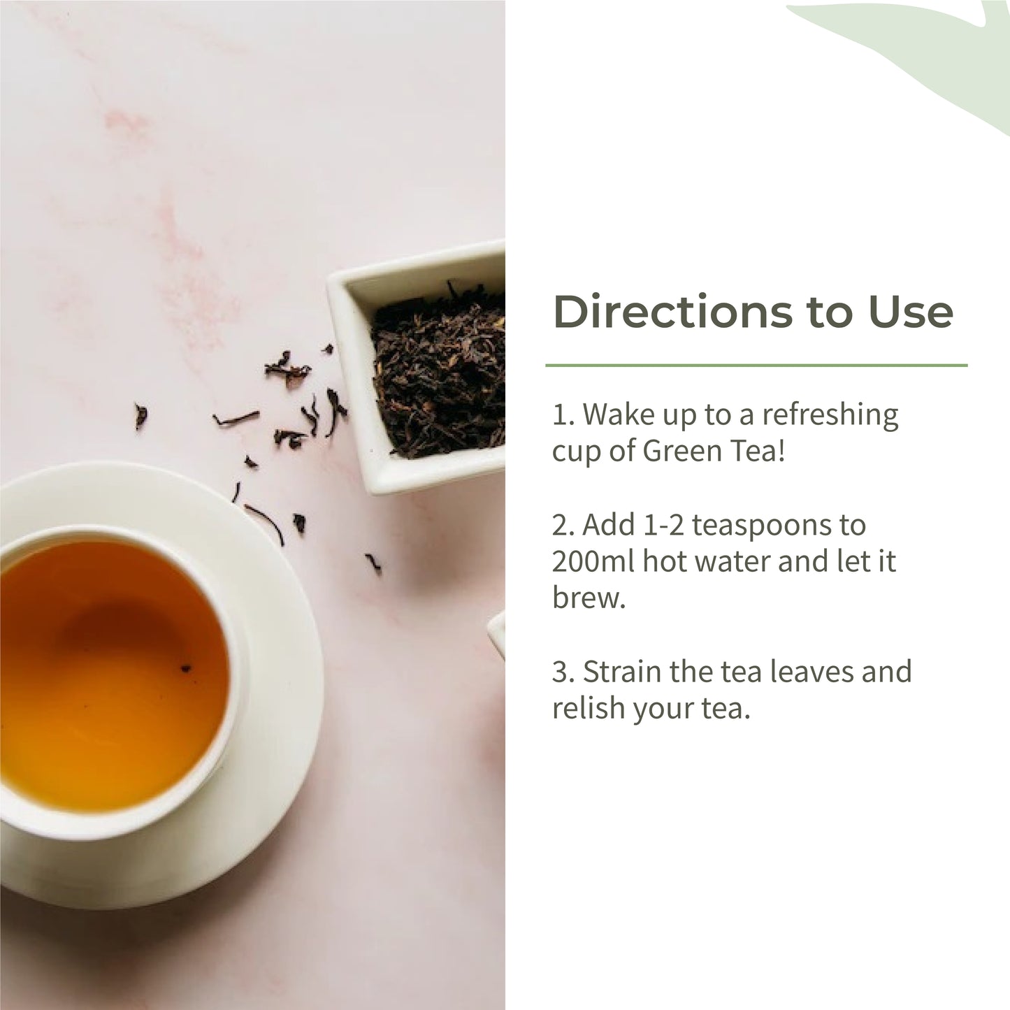 Ecotyl Green Tea Leaves From Darjeeling | Handpicked  - 180g