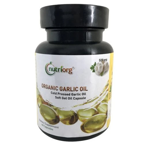 Nutriorg Garlic oil soft gel - 60 Capsule