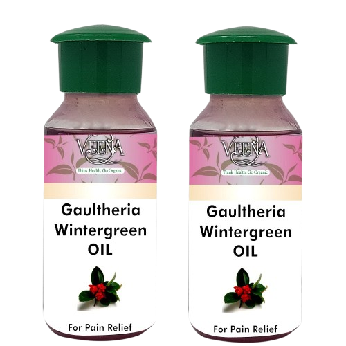 Veena  Gaultheria Wintergreen Pain Relief Oil - 60ml ( Pack of 2 )