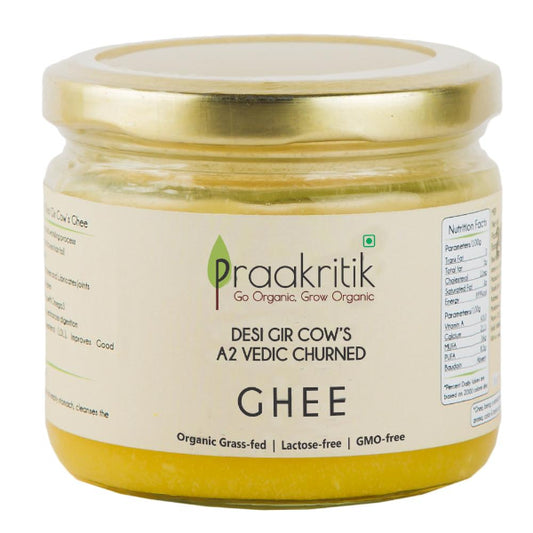 Praakritik Artisanal Chocolate Ghee Spread With Madagascar Vanilla-200ml