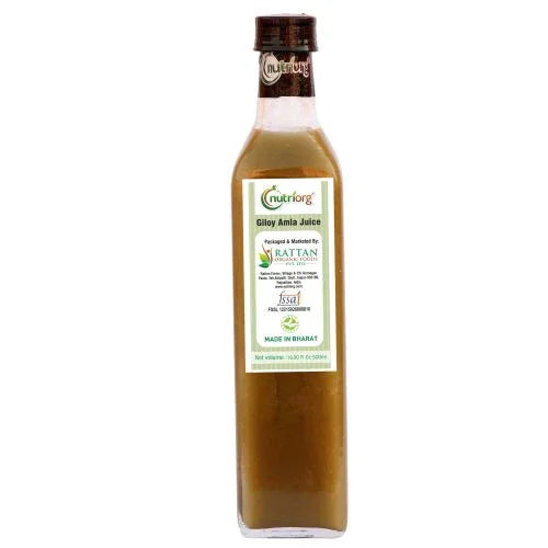 Nutriorg Giloy with Amla Juice - 500 ml - Orgoshops