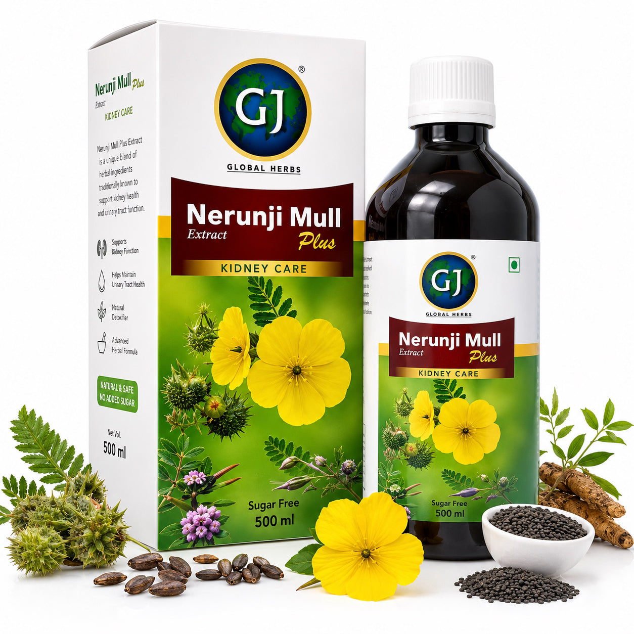 Gj Global Nerunji Mul Plus Juice (Kidney Care) -  500 ml