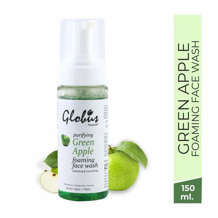 Purifying Green Apple Foaming Face wash 150ml - Orgoshops
