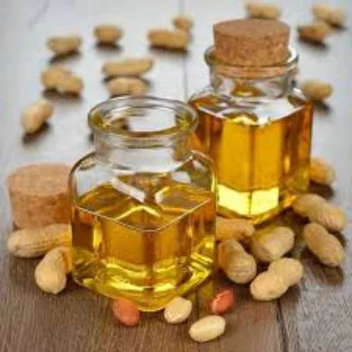 Dheash Organic : Wood Cold Pressed Groundnut Oil - 1 kg - Orgoshops