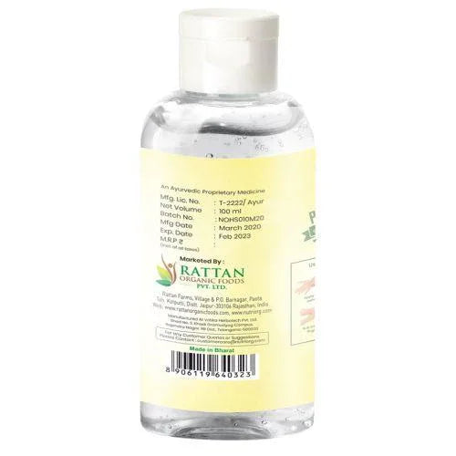 Nutriorg Elovra Gel Hand Sanitizer - 100 ml ( Pack of 6 ) - Orgoshops