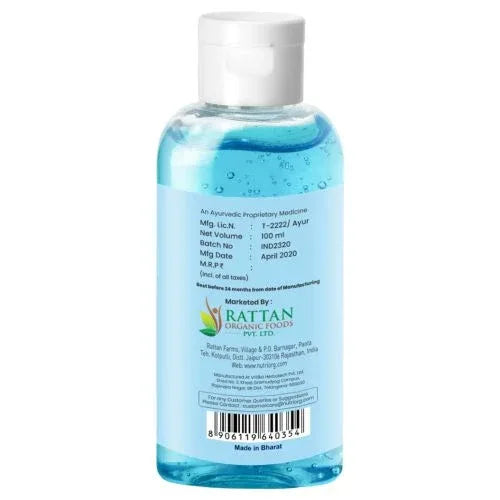 Nutriorg Elovra Liquid Hand Sanitizer - 100 ml ( Pack of 6 ) - Orgoshops