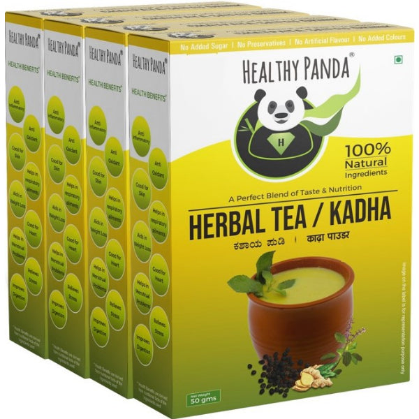 Healthy Panda Herbal Tea – 200 g (50g Pack of 4)