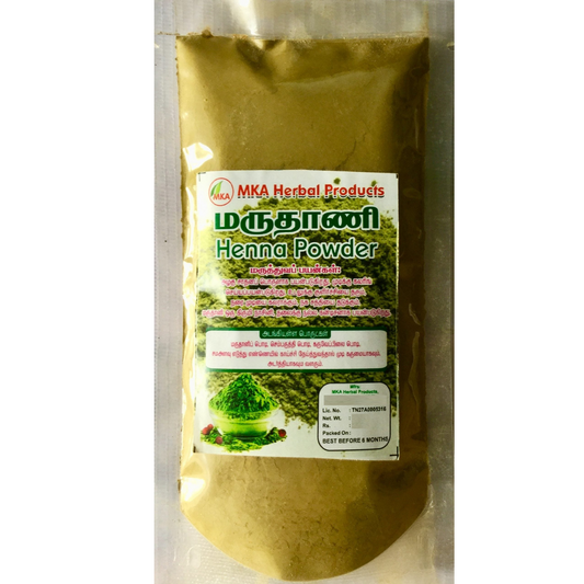 MKA Herbal Henna Powder - 100 g (Pack of 2)