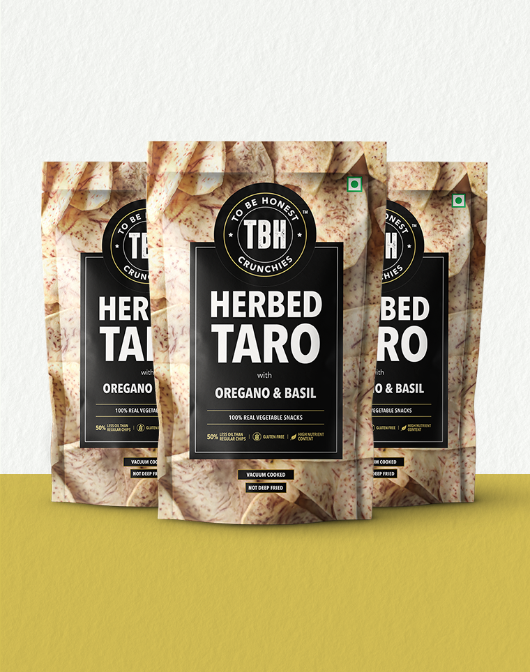 Pack of 3 - Herbed Taro with Oregano & Basil 255g