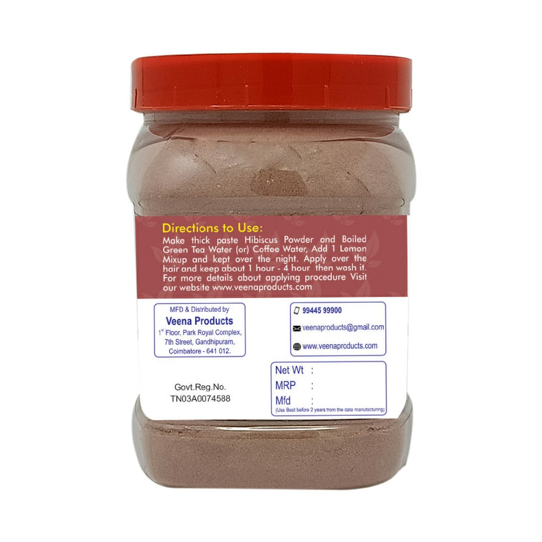 Veena  Hibiscus Hair Pack Powder - 200g