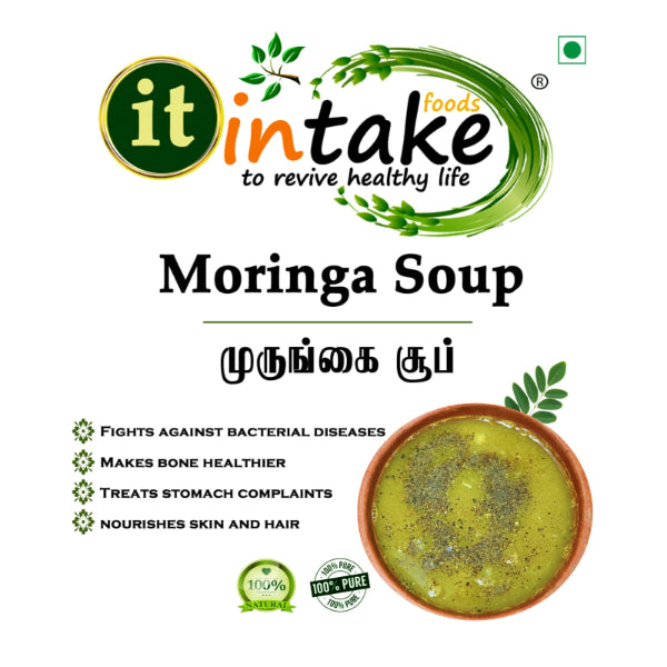 Intake Moringa Instant Soup Mix -200gm