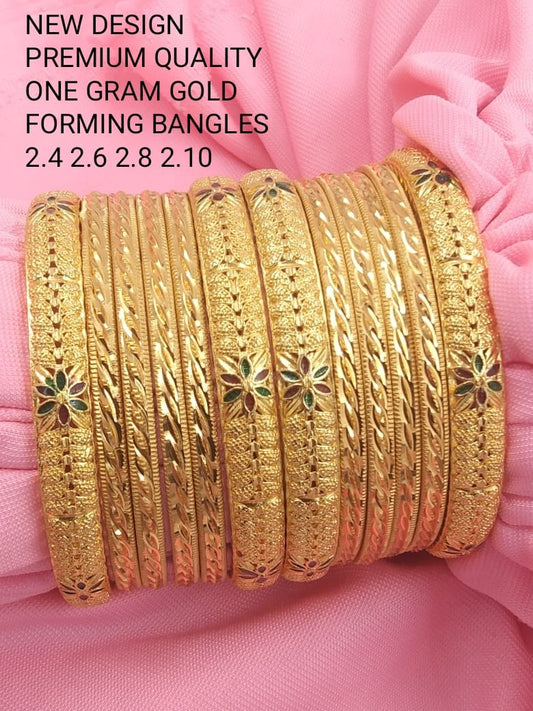 RS Jewelery/Bangles/Valaiyal/Fashion Gold Plated Bangles/Covering Bangles